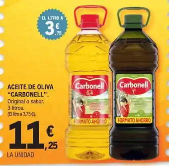 E.Leclerc Carbonell aceite de oliva oferta