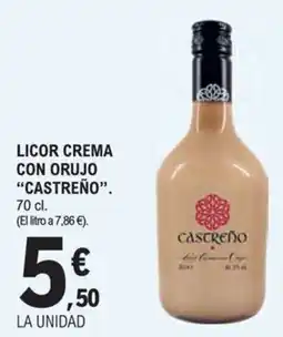 E.Leclerc Castreño licor crema con orujo oferta