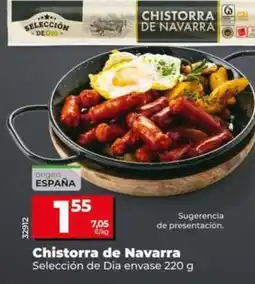 Dia Seleccion de dia - chistorra de navarra oferta