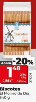 Dia El molino de dia - biscotes oferta