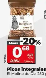 Dia El molino de dia - picos integrales oferta