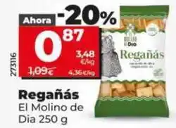 Dia El molino de dia - regañás oferta