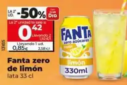 Dia Fanta - zero de limon oferta