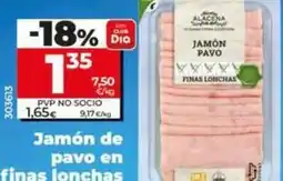 Dia Dia nuestra alacena - jamon de pavo en finas lonchas oferta