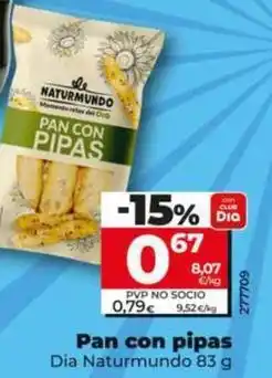 Dia Dia naturmundo - pan con pipas oferta