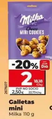 Dia Milka - galletas mini oferta