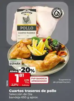 Dia Seleccion de dia - cuartos traseros de pollo oferta