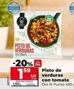 Dia Dia al punto - pisto de verduras con tomate oferta