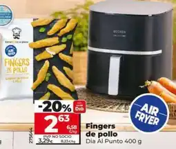 Dia Dia al punto - fingers de pollo oferta