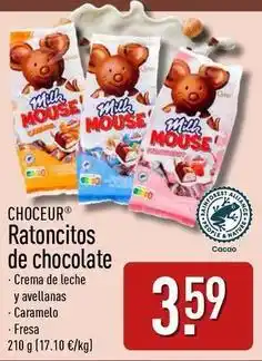 ALDI Caramelo - choceur ratoncitos de chocolate oferta