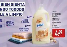 ALDI Tandil - detergente liquido marsella oferta