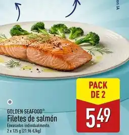 ALDI Filetes de salmon oferta