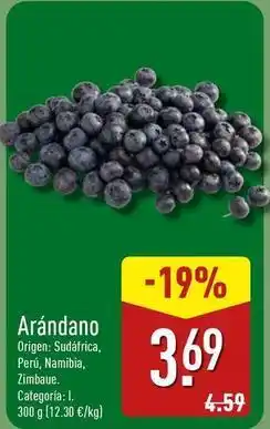 ALDI Origen - arandano oferta