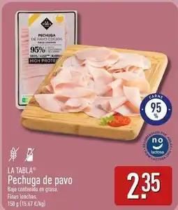 ALDI La tabla - pechuga de pavo oferta