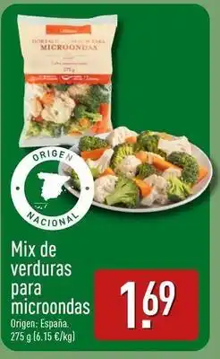 ALDI Origen - mix de verduras para microondas oferta