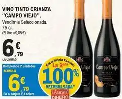 E.Leclerc Campo viejo - vino tinto crianza oferta