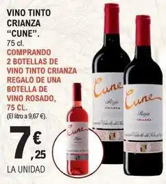 E.Leclerc Cune - vino tinto crianza oferta