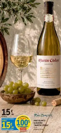 E.Leclerc Martín códax - vino blanco albarino oferta
