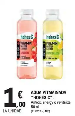 E.Leclerc Hohes C agua vitaminada oferta