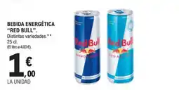 E.Leclerc Red Bull bebida energética oferta