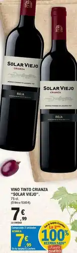 E.Leclerc Solar viejo - vino tinto crianza oferta