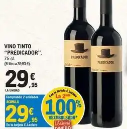 E.Leclerc Predicador - vino tinto oferta