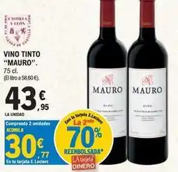E.Leclerc Mauro - vino tinto oferta