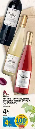 E.Leclerc El gaitero - vino tinto tempranillo blanco cuadran de tosado oferta