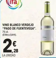 E.Leclerc Pago de carrovejas - vino blanco verdejo oferta