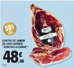 E.Leclerc Sánchez Alcaraz centro de jamón de cebo ibérico oferta