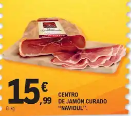 E.Leclerc Navidul centro de jamón curado oferta