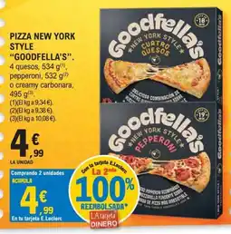 E.Leclerc Goodfella's pizza new york style oferta