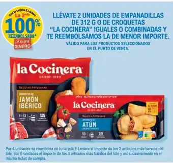 E.Leclerc la Cocinera empanadillas oferta