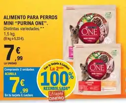 E.Leclerc Purina One mini oferta