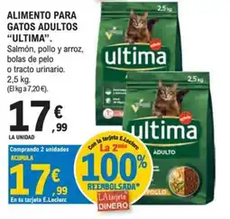 E.Leclerc ultima alimento para gatos adultos oferta
