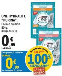E.Leclerc Purina One hydralife oferta