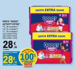 E.Leclerc Dodot pants activity extra oferta