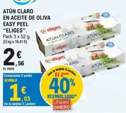 E.Leclerc eliges atún claro oferta