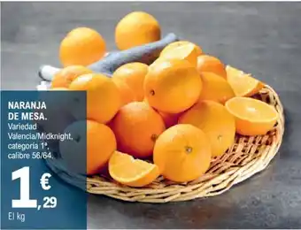 E.Leclerc Naranja de mesa oferta