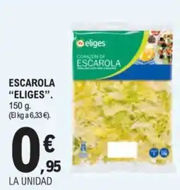 E.Leclerc eliges escarola oferta