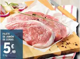 E.Leclerc Filete de jamón de cerdo oferta