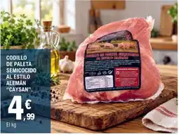E.Leclerc Codillo de paleta semicocido al estilo alemán "Caysan" oferta