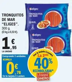 E.Leclerc eliges tronquitos de mar oferta