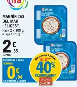 E.Leclerc eliges magnificas del mar oferta
