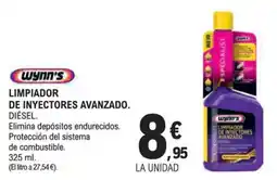 E.Leclerc Wynn's limpiador de inyectores avanzado diésel oferta