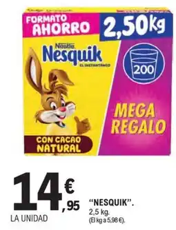 E.Leclerc Nesquik el instantáneo oferta