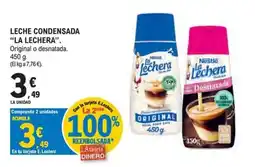 E.Leclerc La Lechera leche condensada oferta