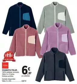 E.Leclerc Tisjaia chaqueta polar oferta
