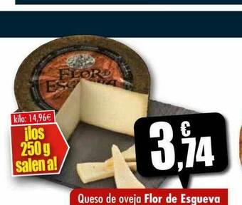 Unide Supermercados Queso De Oveja Flor De Esgueva oferta