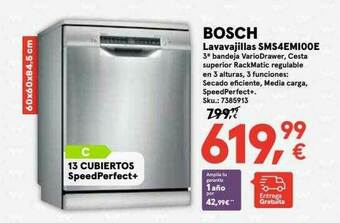Worten Bosch Lavavajillas Sms4emi00e oferta